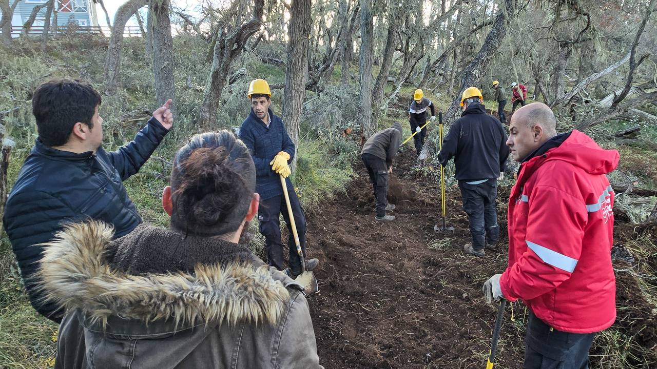 Se realizó en Tolhuin una jornada de cierre de temporada en prevención de incendios forestales